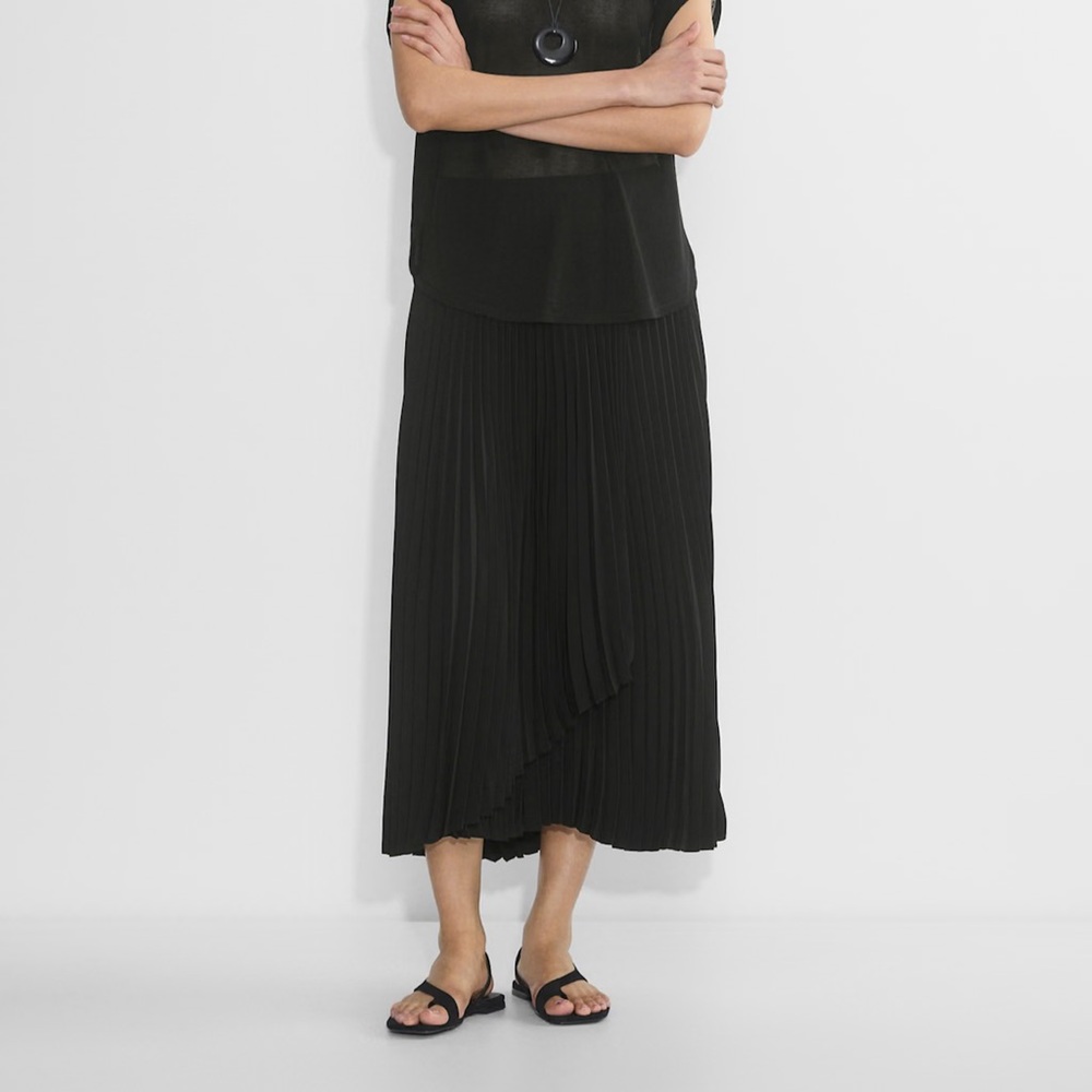 Babaton Ladder Skirt Pleated